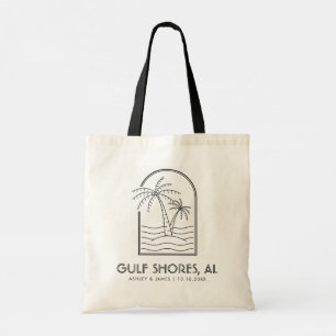 Tote Bag Mariage de Gulf Shores Bienvenue Destination Maria