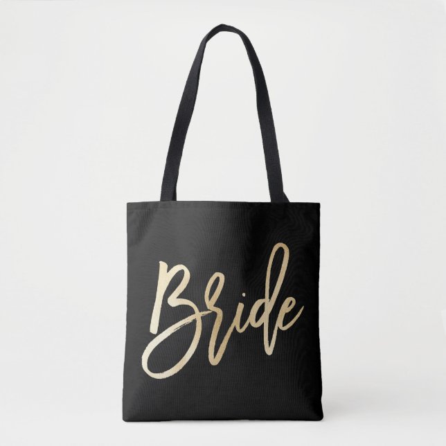 Tote Bag Mariage de jeune mariée (Devant)