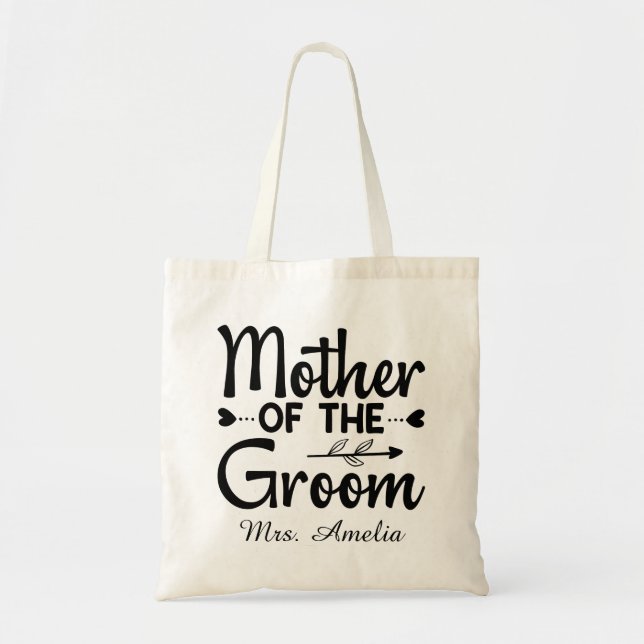 Tote Bag Mariage de la mère du marié (Devant)