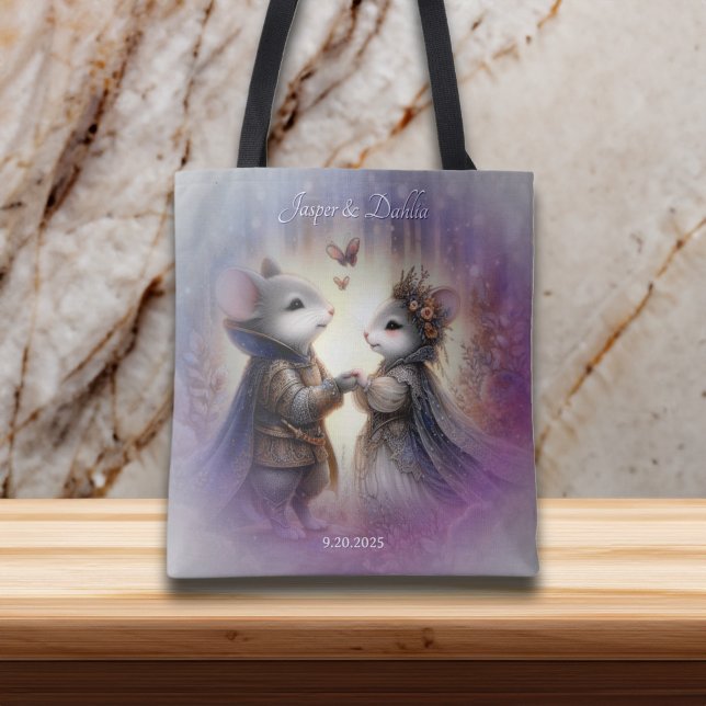 Tote Bag Mariage de l'Imaginaire forestier de la Renaissanc (Créateur téléchargé)