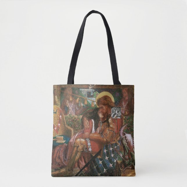 Tote Bag Mariage de Saint Georges et de la princesse Sabra  (Devant)