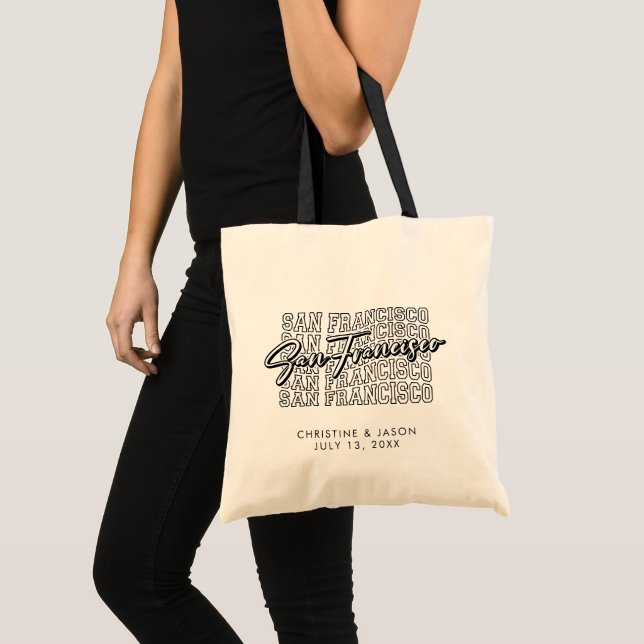 Tote Bag Mariage de San Francisco (Devant (produit))