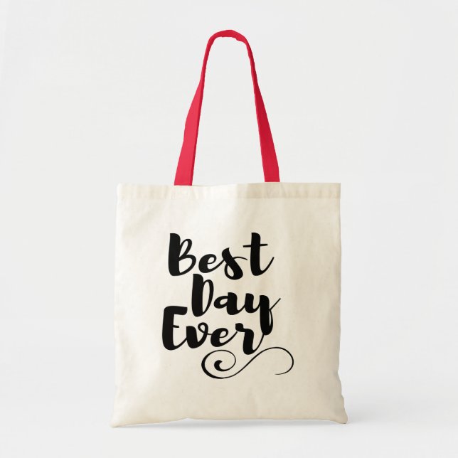 Tote Bag Mariage du Best Day Ever Bachelorette Party Fourre (Devant)