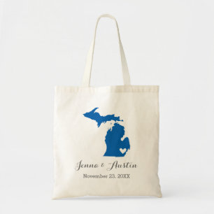 Tote Bag Mariage du Michigan Bienvenue