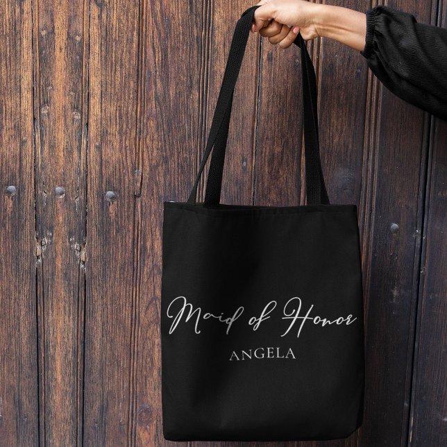 Tote Bag Mariage minimaliste chic personnalisé (Créateur téléchargé)