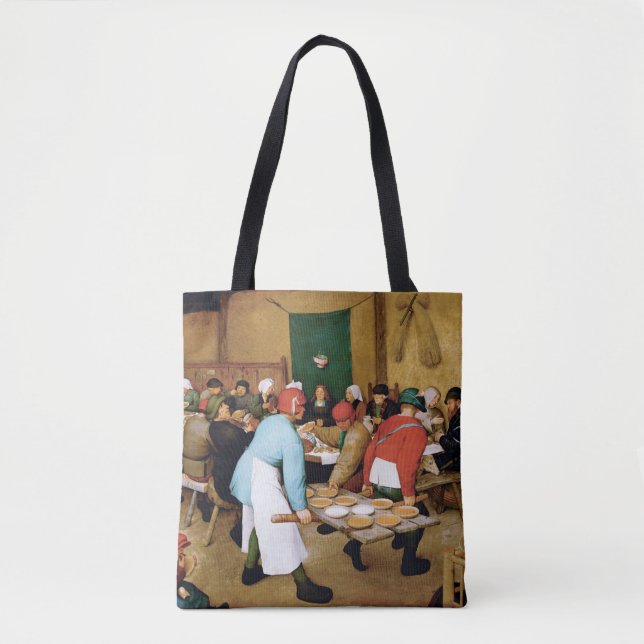 Tote Bag Mariage paysan, Pieter Bruegel (Devant)