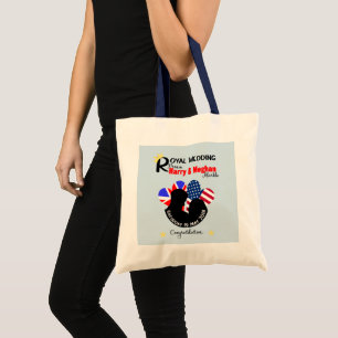 Tote Bag Mariage royal commémoratif Prince Harry & Meghan