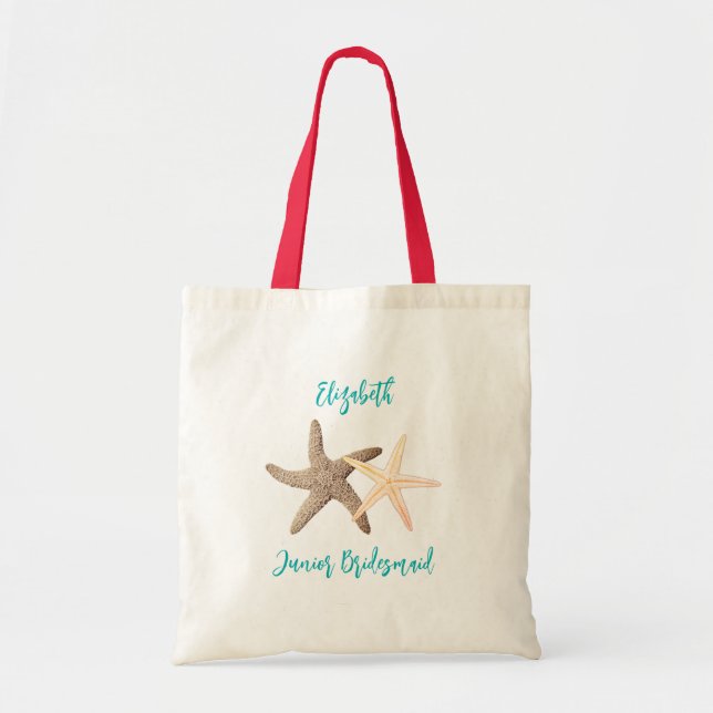 Tote Bag Mariage Starfish Junior Bridesmaid (Devant)