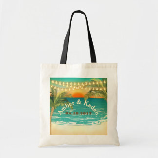 Tote Bag Mariage Sunset de plage Fourre-tout