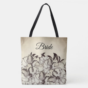 Tote Bag Mariage Vintage