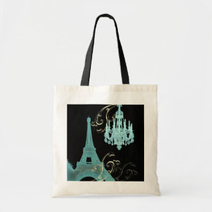 Tote Bag Mariage vintage Paris Tour Eiffel