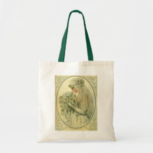 Tote Bag Mariage vintage, Portrait de mariée victorienne