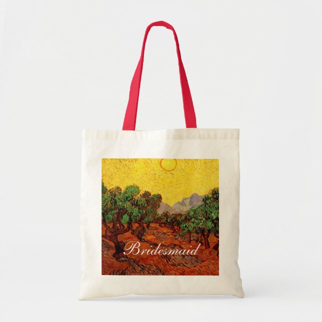 Tote Bag Mariages,Vincent van Gogh Oliviers (Devant)