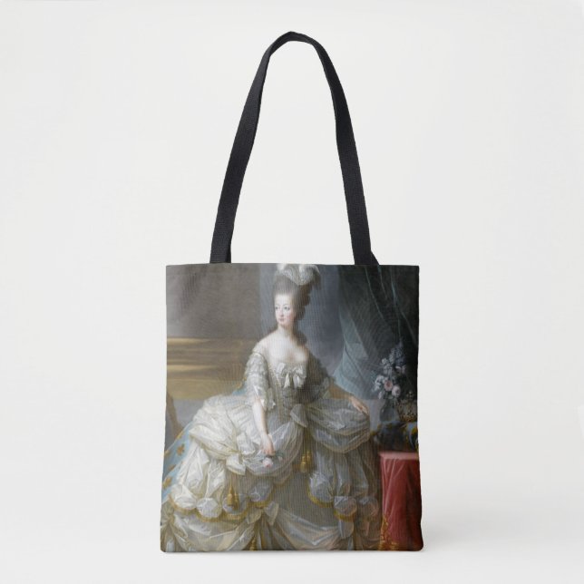 Tote Bag Marie Antoinette, reine de France par Le Brun (Devant)