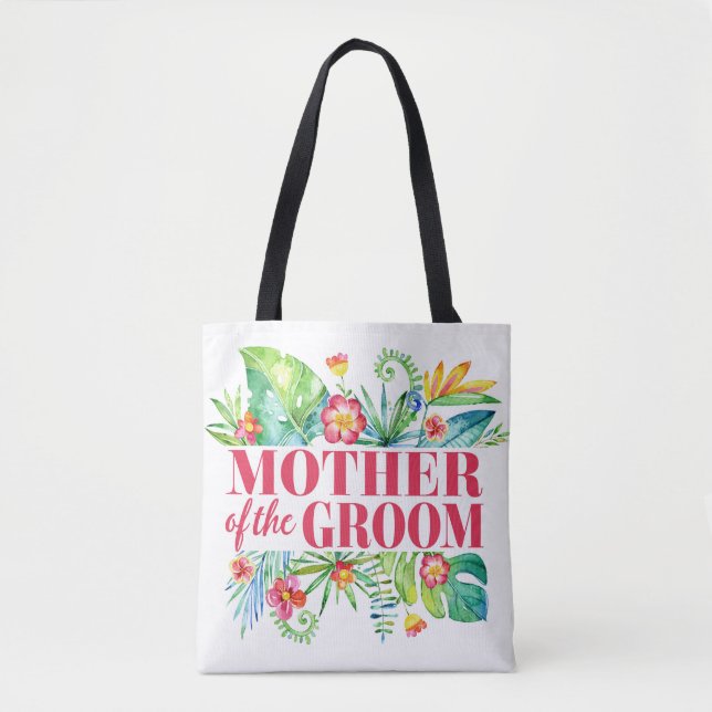Tote Bag Mariée de Tropical Destination Wedding (Devant)