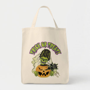 Tote Bag Mariée du crâne Frankenstein
