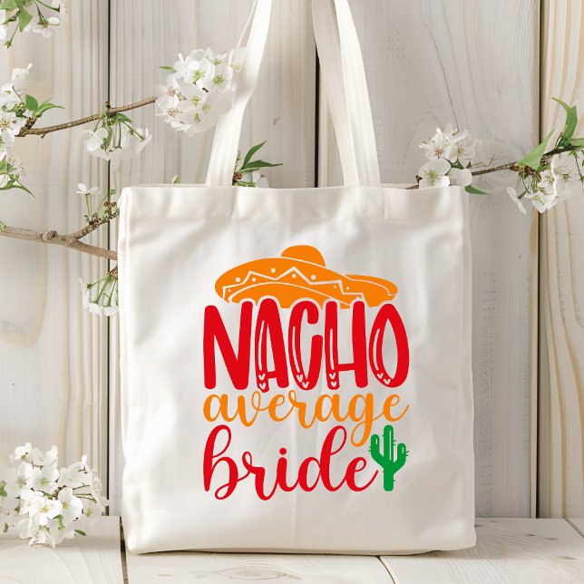 Tote Bag Mariée Pas Si Moyenne Chapeau Espagnol Mariage Drô (Créateur téléchargé)