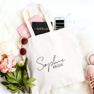 Tote Bag Mariée personnalisée