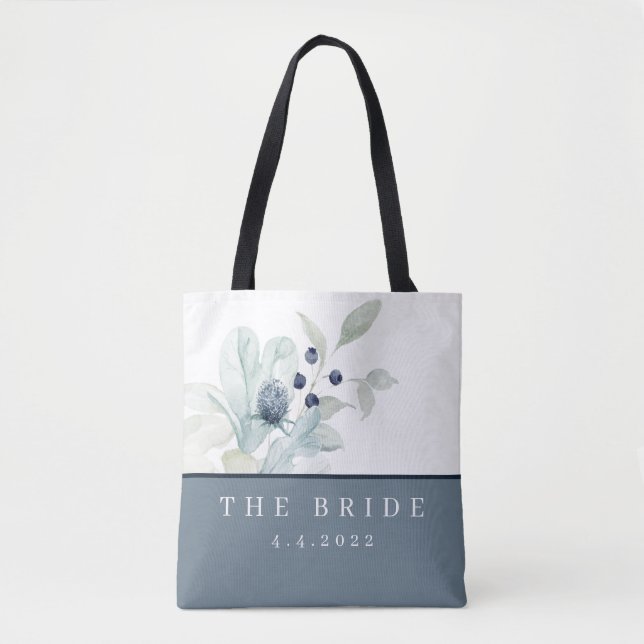 Tote Bag Mariée personnalisée Fourre-tout (Devant)