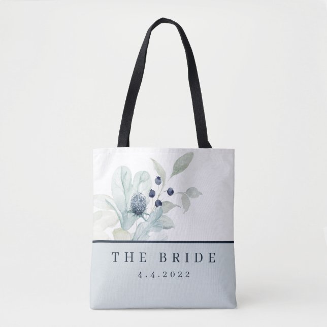 Tote Bag Mariée personnalisée Fourre-tout (Devant)