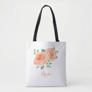 Tote Bag Mariée Rose