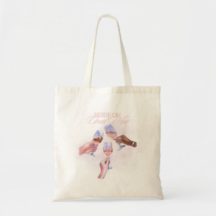 Tote Bag Mariée sur Vin Cloud Création drôle pour une fêt
