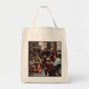 Tote Bag Marine de retours au pays
