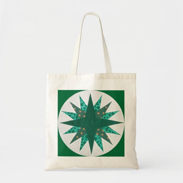 Tote Bag Mariner's Compass Quilt (5) Fourre-tout (Devant)