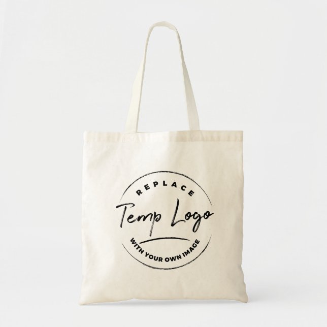 Tote Bag Marque avec votre logo d'entreprise (Devant)