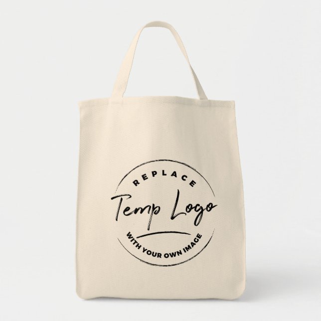 Tote Bag Marque avec votre logo d'entreprise (Devant)