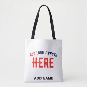 TOTE BAG MARQUE BLANCHE MODERNE ET PERSONNALISABLE VÉRIFIÉE