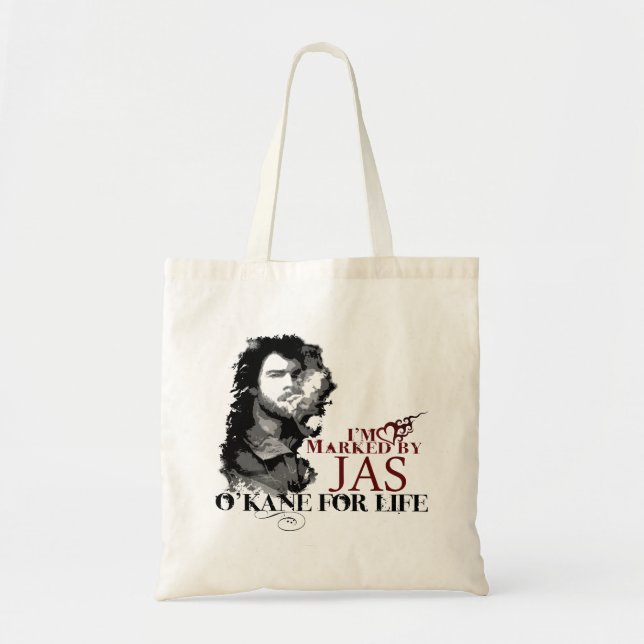 Tote Bag Marqué par Jas Fourre-tout (Devant)