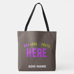TOTE BAG MARQUE VÉRIFIÉE DE CAFÉ MODERNE ET PERSONNALISABLE