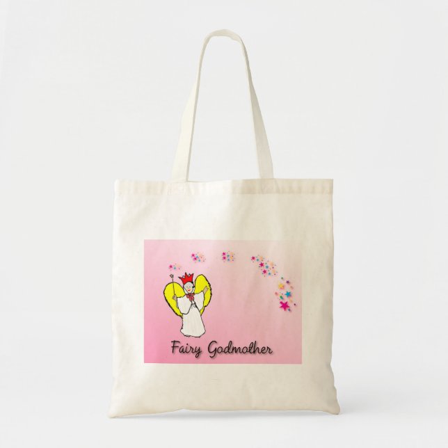 Tote Bag Marraine gâteau (Devant)