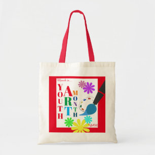 Tote Bag Mars est le Mois de l'art jeunesse