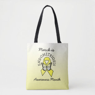 Tote Bag Mars est le Mois de sensibilisation à l'endométrio