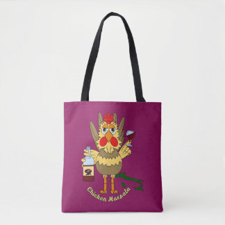 Tote Bag Marsala de poulet ~ Drôle poulet