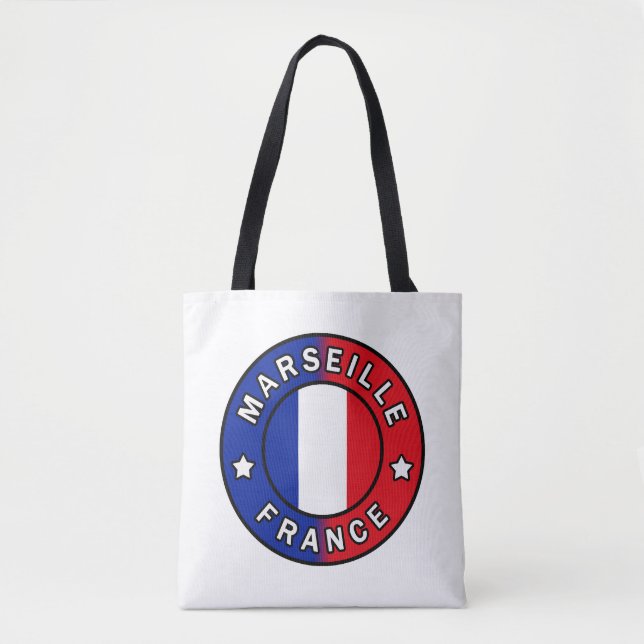 Tote Bag Marseille France (Devant)