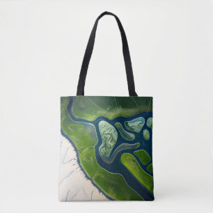 Tote Bag Marshland Elegance