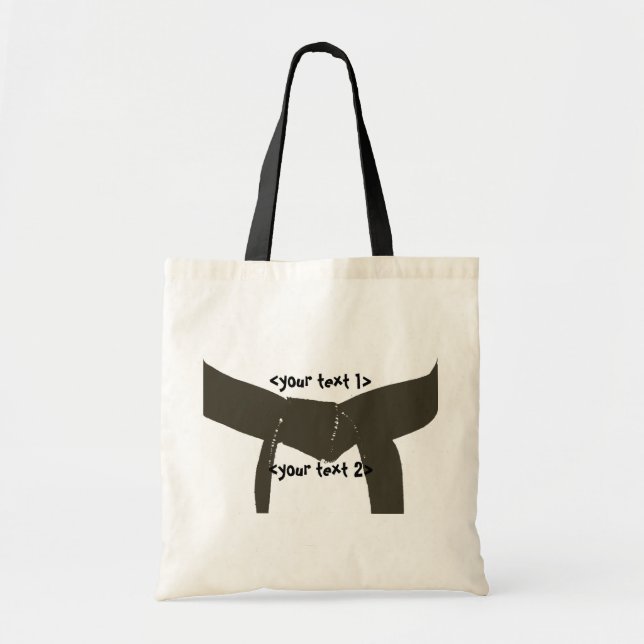 Tote Bag Martial Arts Brown Belt (Devant)
