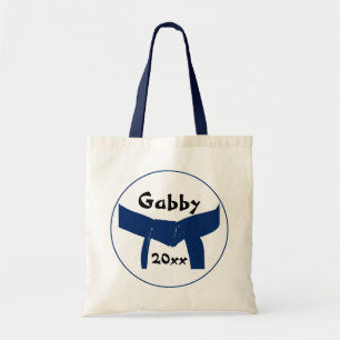 Tote Bag Martial Arts Dark Blue Belt