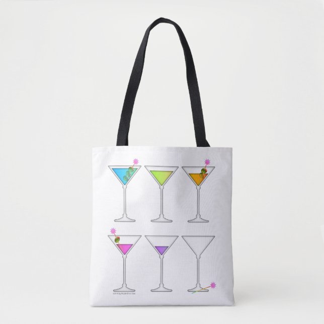 TOTE BAG MARTINI DISPARAISSANT (Devant)