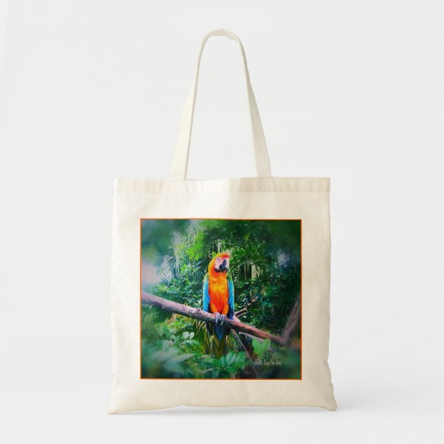 Tote Bag Martinique Macaw (Devant)