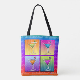 TOTE BAG MARTINIS POP ART
