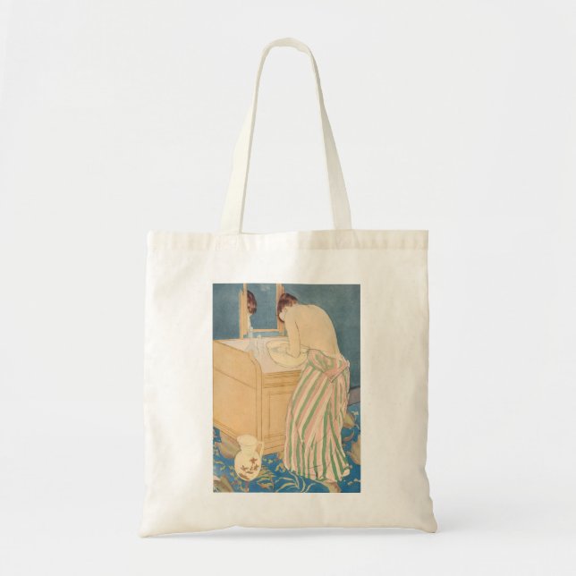 Tote Bag Mary Cassatt - Femme au bain (Devant)