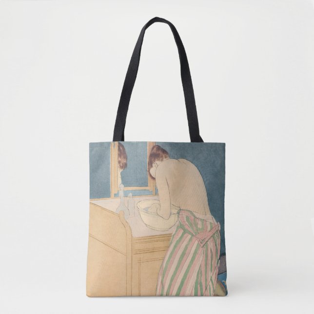 Tote Bag Mary Cassatt - Femme Baignade (Devant)