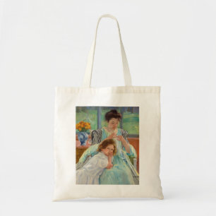 Tote Bag Mary Cassatt - Jeune mère coudre
