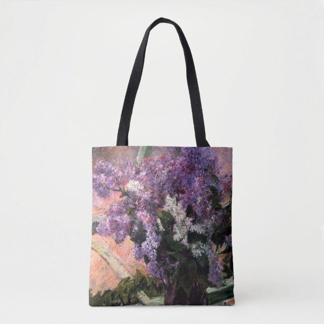 Tote Bag Mary Cassatt - Lilacs dans une fenêtre (Devant)