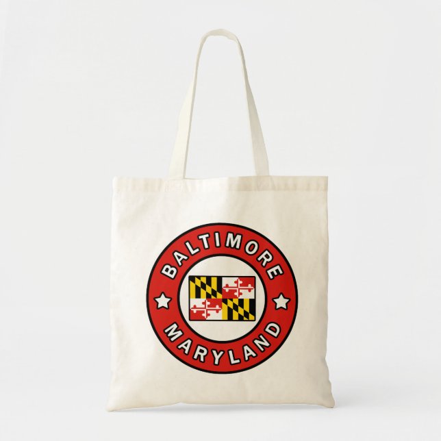 Tote Bag Maryland de Baltimore (Devant)