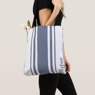 Tote Bag Masao Minimalist Stripes Monogramme